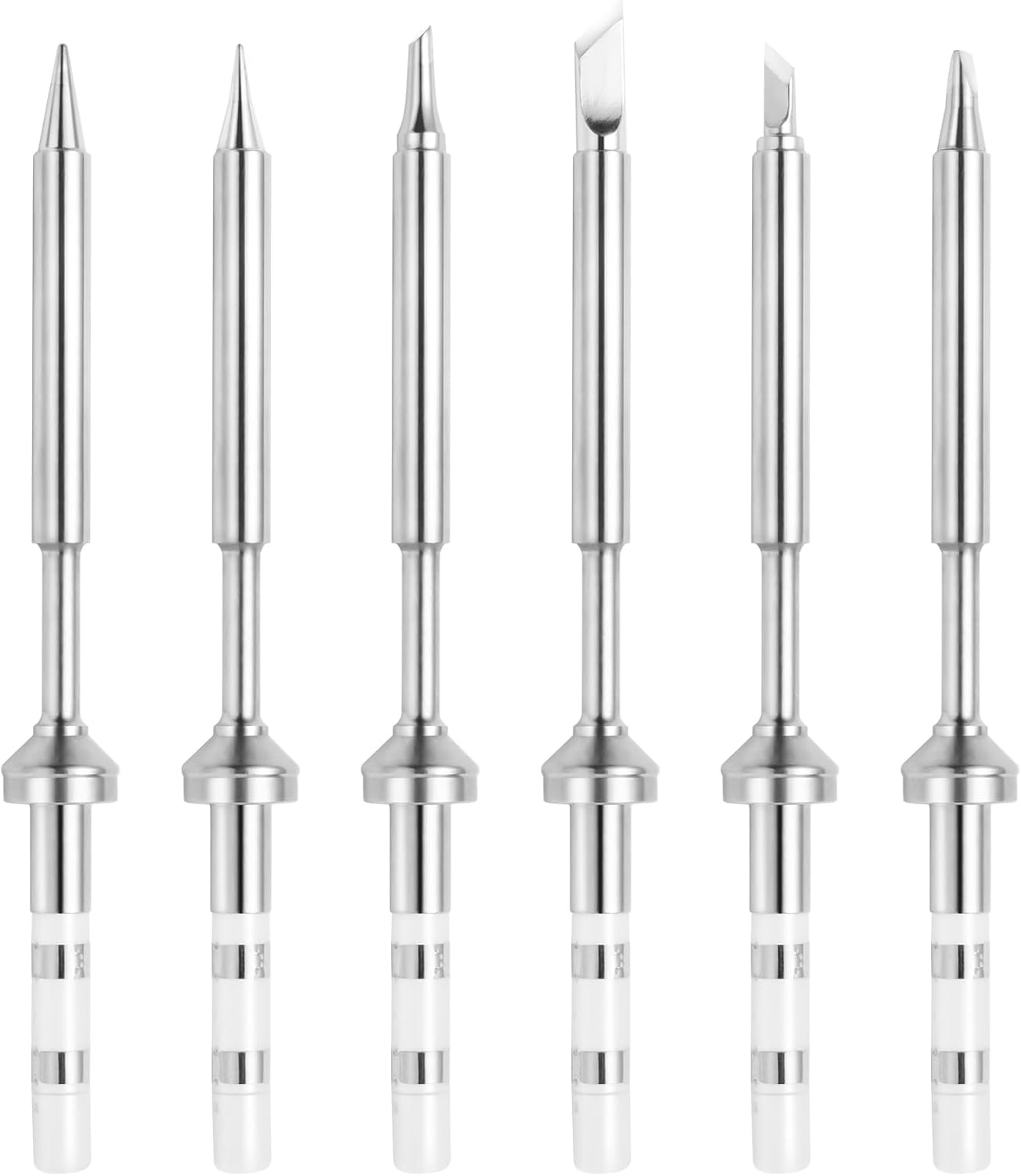 FEITA Pinecil TS100 Soldering Iron Tips Replacement Set 6pcs