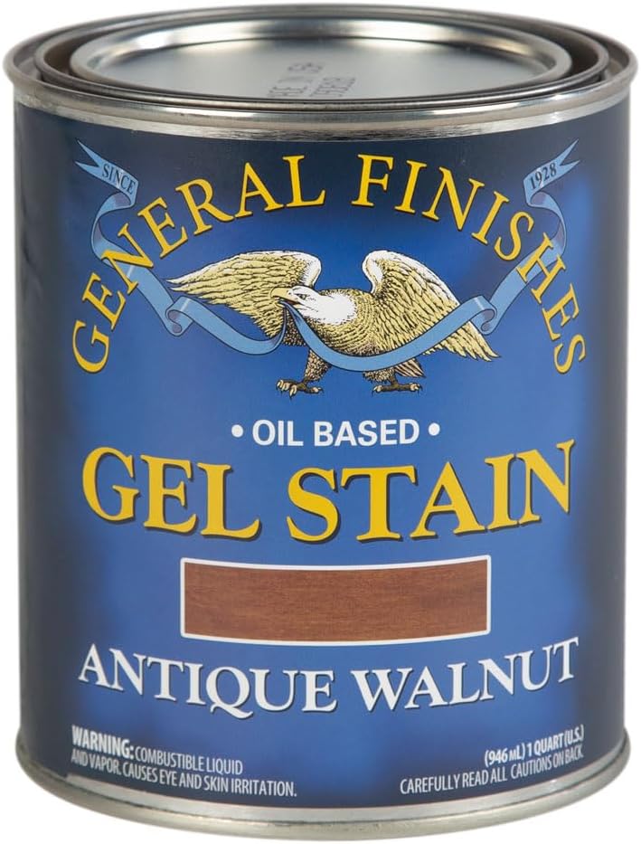 General Finishes Oil Base Gel Stain for a Lustrous Finish