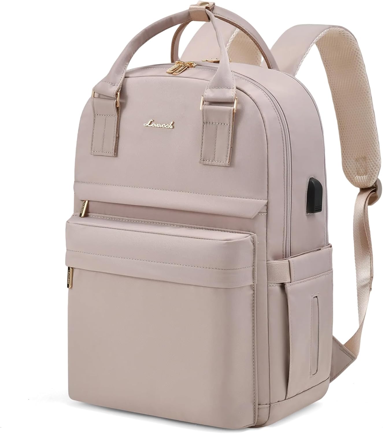 LOVEVOOK Laptop Backpack for Women with USB Port and Style