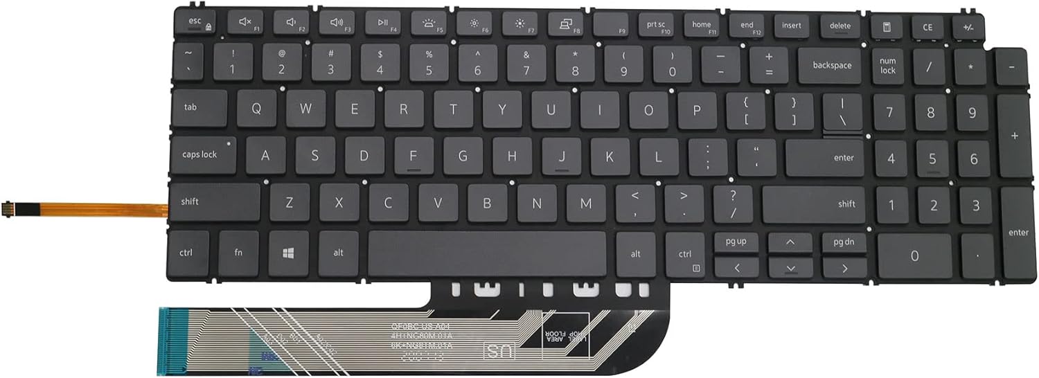 AUTENS US Keyboard for Dell Inspiron and Vostro Laptops