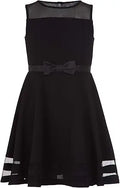 Girls' Fit and Flare Party Dress by Calvin Klein with Sleeveless Cut