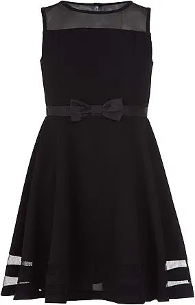 Calvin Klein Girls' Sleeveless Party Dress with Fit and Flare Style