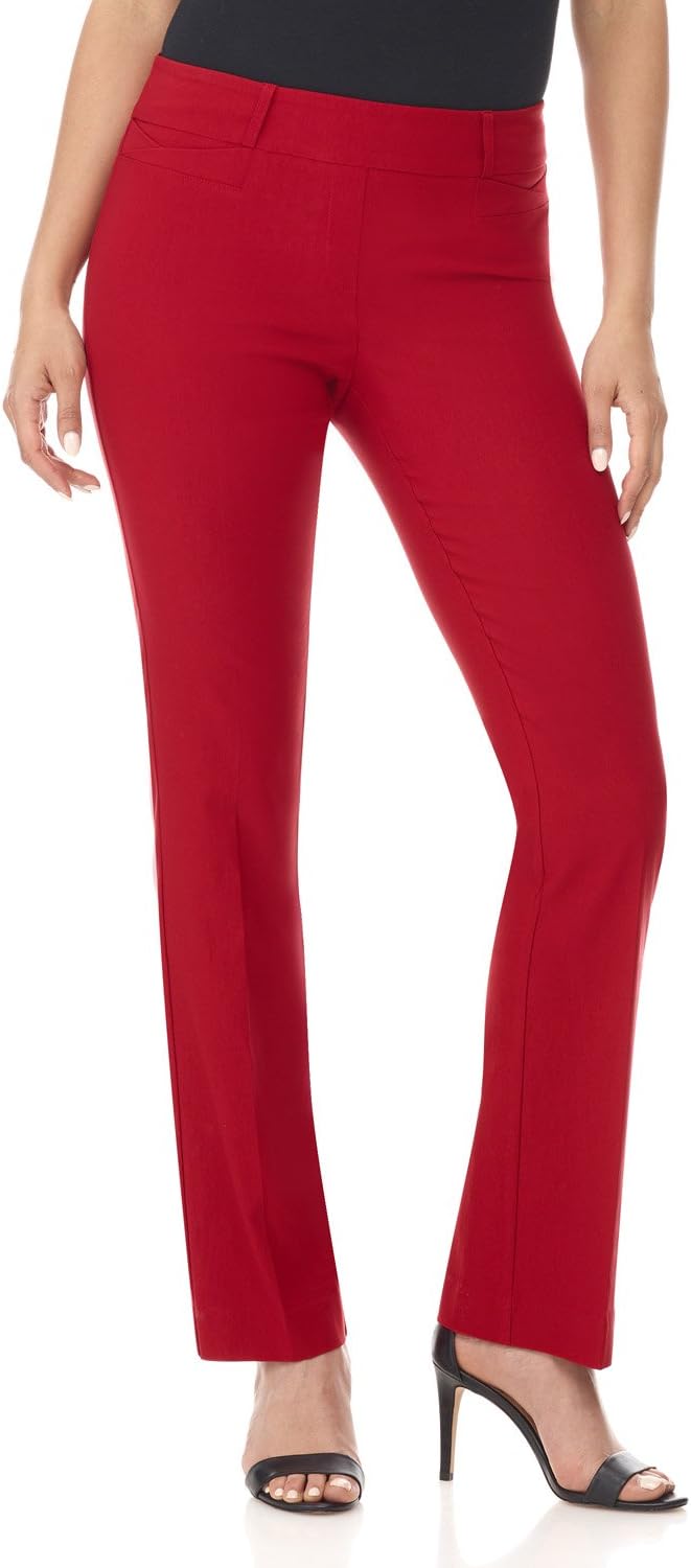 Rekucci Womens Comfort Fit Bootcut Stretch Pants for Work