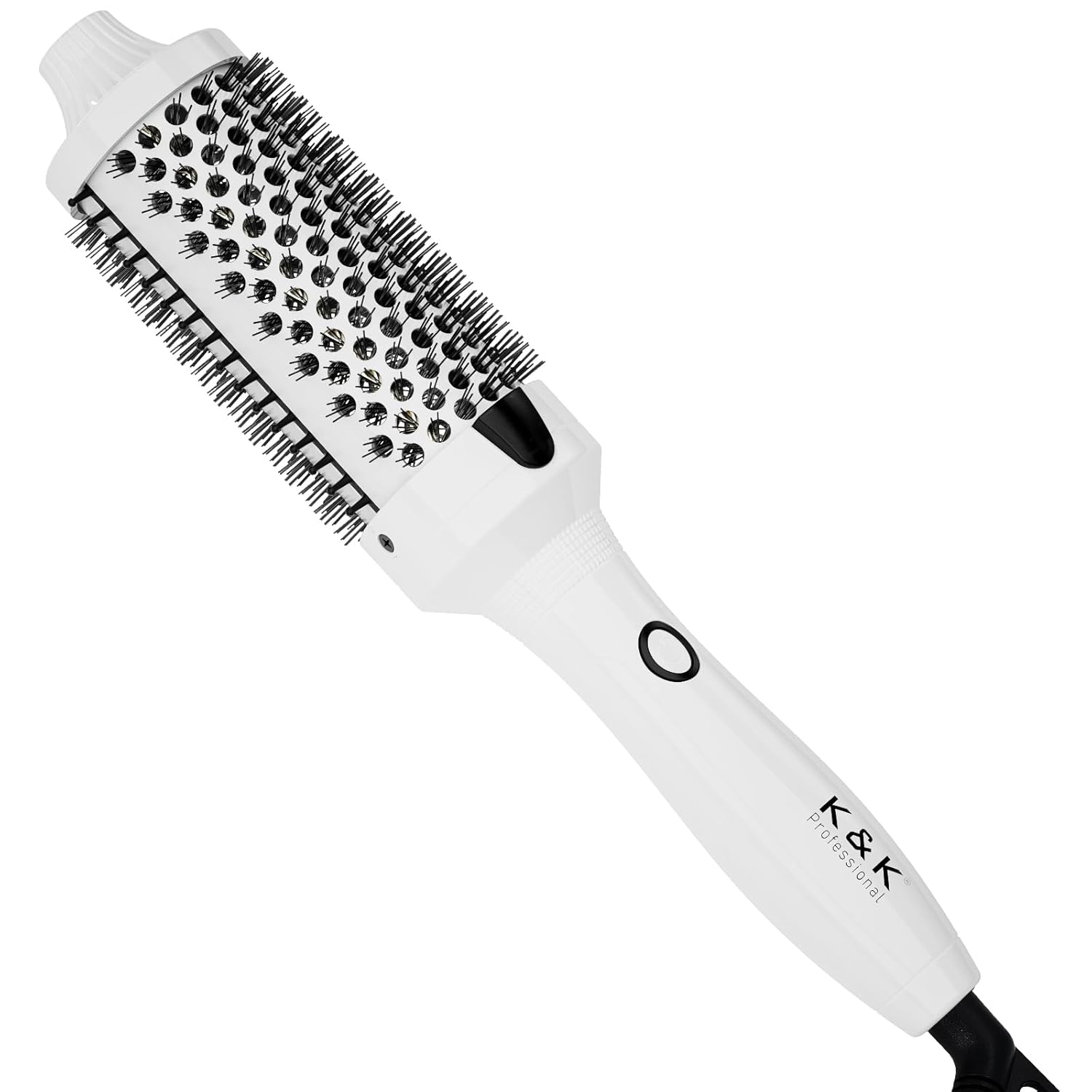 K&K Thermal Brush 1.77 Inch Heated Round Brush for Styling