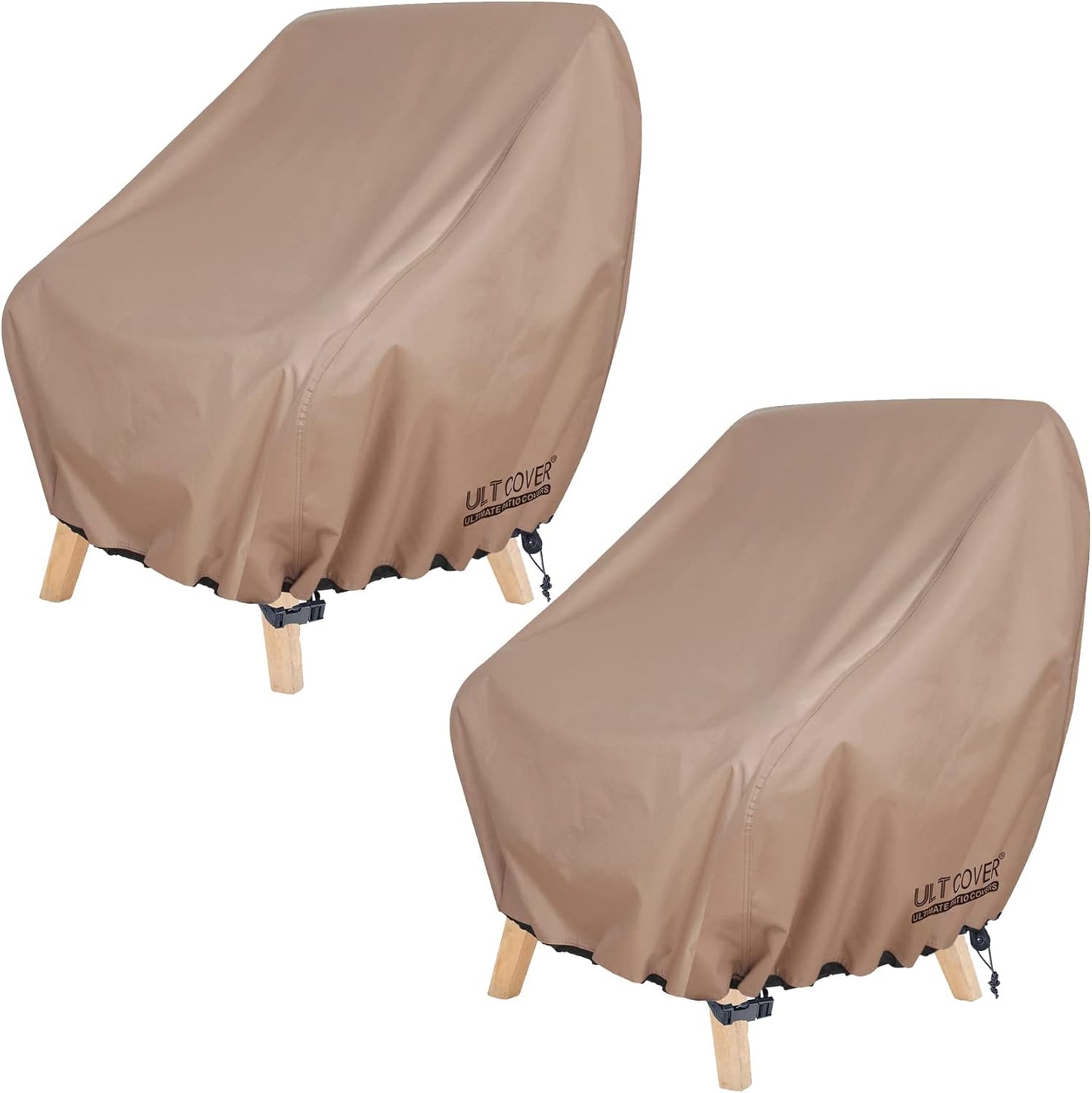 ULTCOVER Waterproof Patio Chair Cover for Outdoor Lounge Chairs