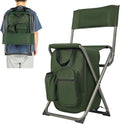PORTAL Backpack Cooler Chair with Backrest - Compact Outdoor Seat