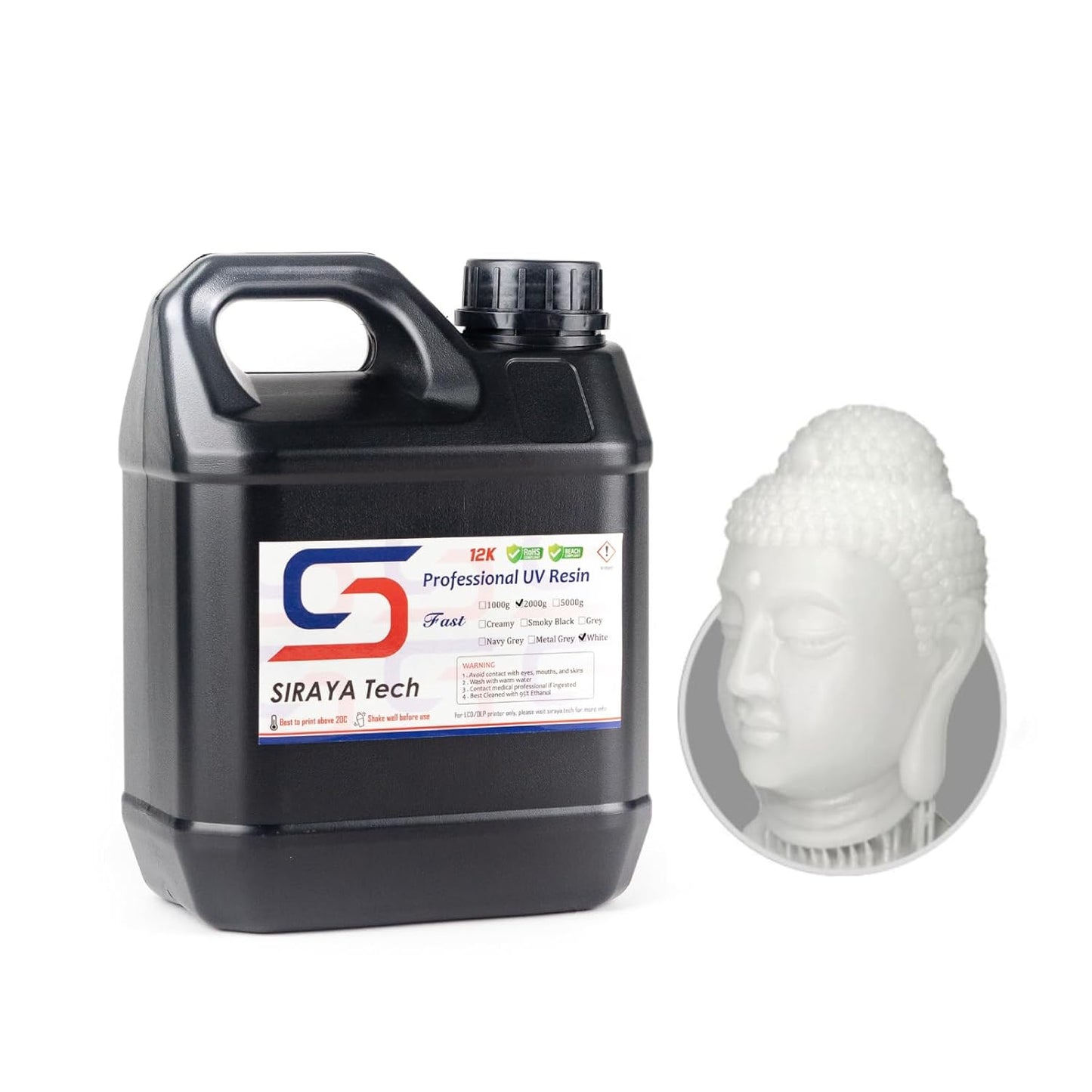 Siraya Tech Fast ABS-Like 3D Printer Resin for High Precision