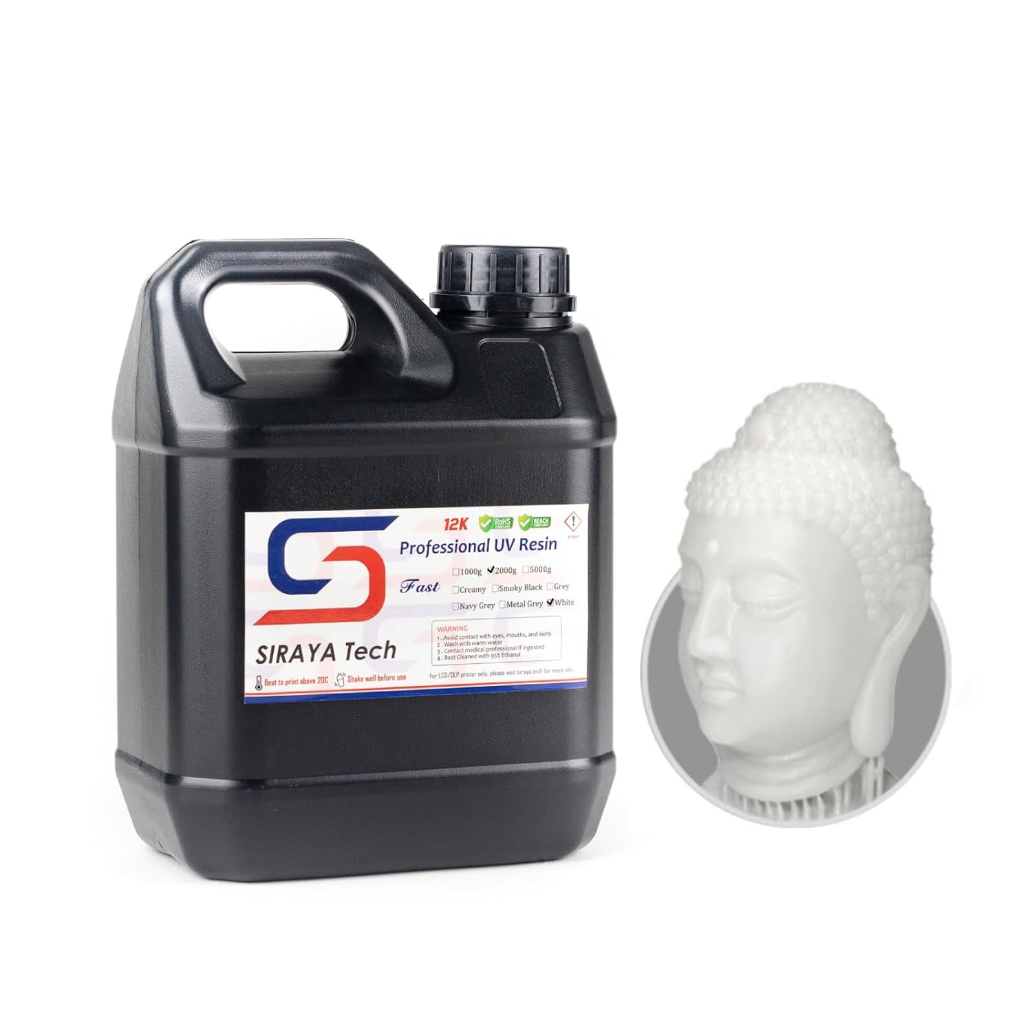 Siraya Tech Fast ABS-Like 3D Printer Resin for High Precision