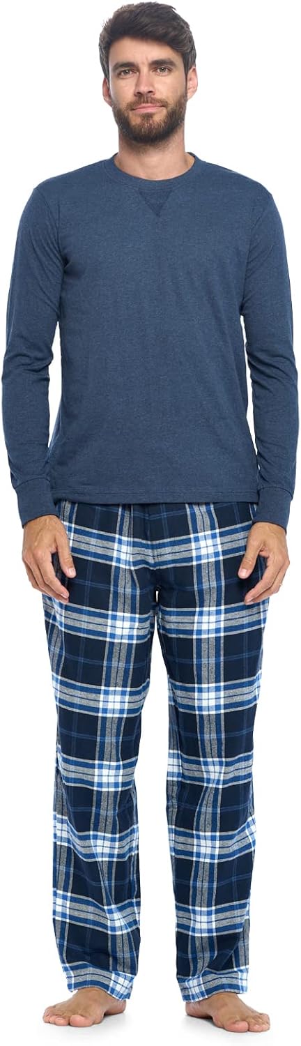Comfortable Flannel Pajamas Set for Men by Ashford & Brooks