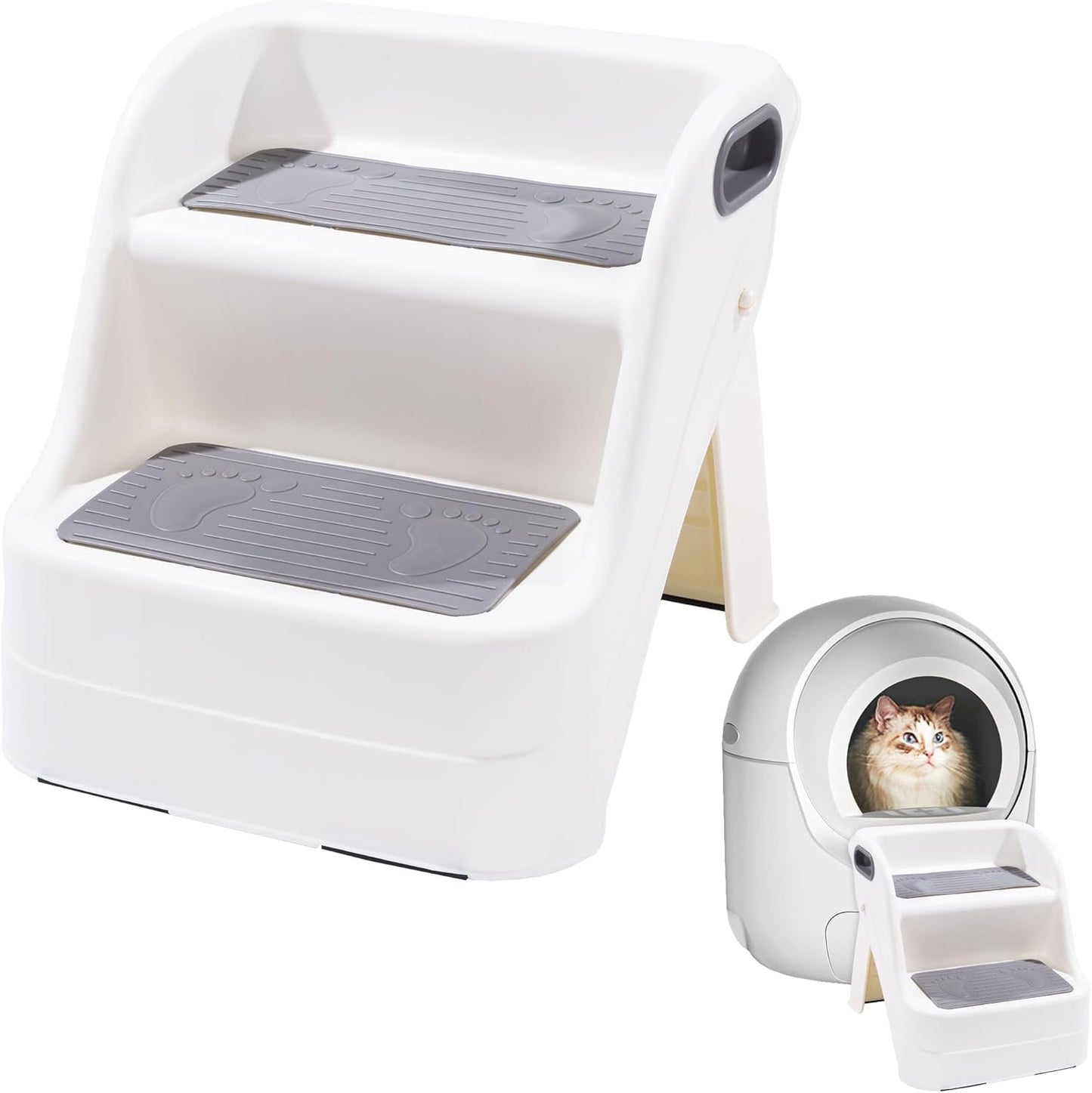 BALAPET Cat Ramp for Litter Box - Perfect for Small Cats