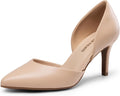 Women's D'Orsay Dress Pumps - Elegant 3in Stiletto Heels