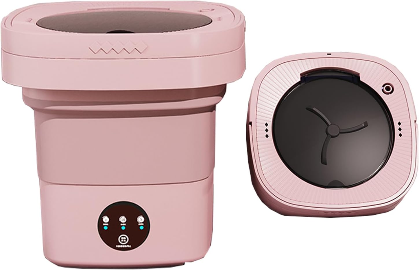 Portable Mini Washer for Travel - 8L Capacity!