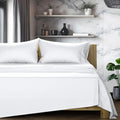 TEXAS LINEN CO. 100% Egyptian Cotton Queen Sheets Set - Luxury 1200 TC