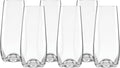 Lenox Tuscany Classics Stemless Flute Set, Set of 6 - Elegant Everyday