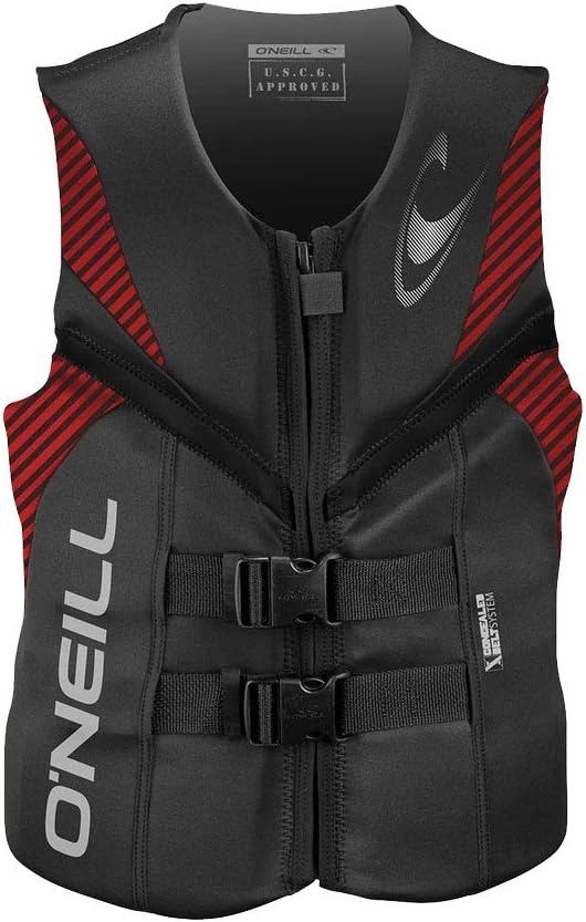 O'Neill Men's Reactor USCG Life Vest for Water Sports Enthusiasts