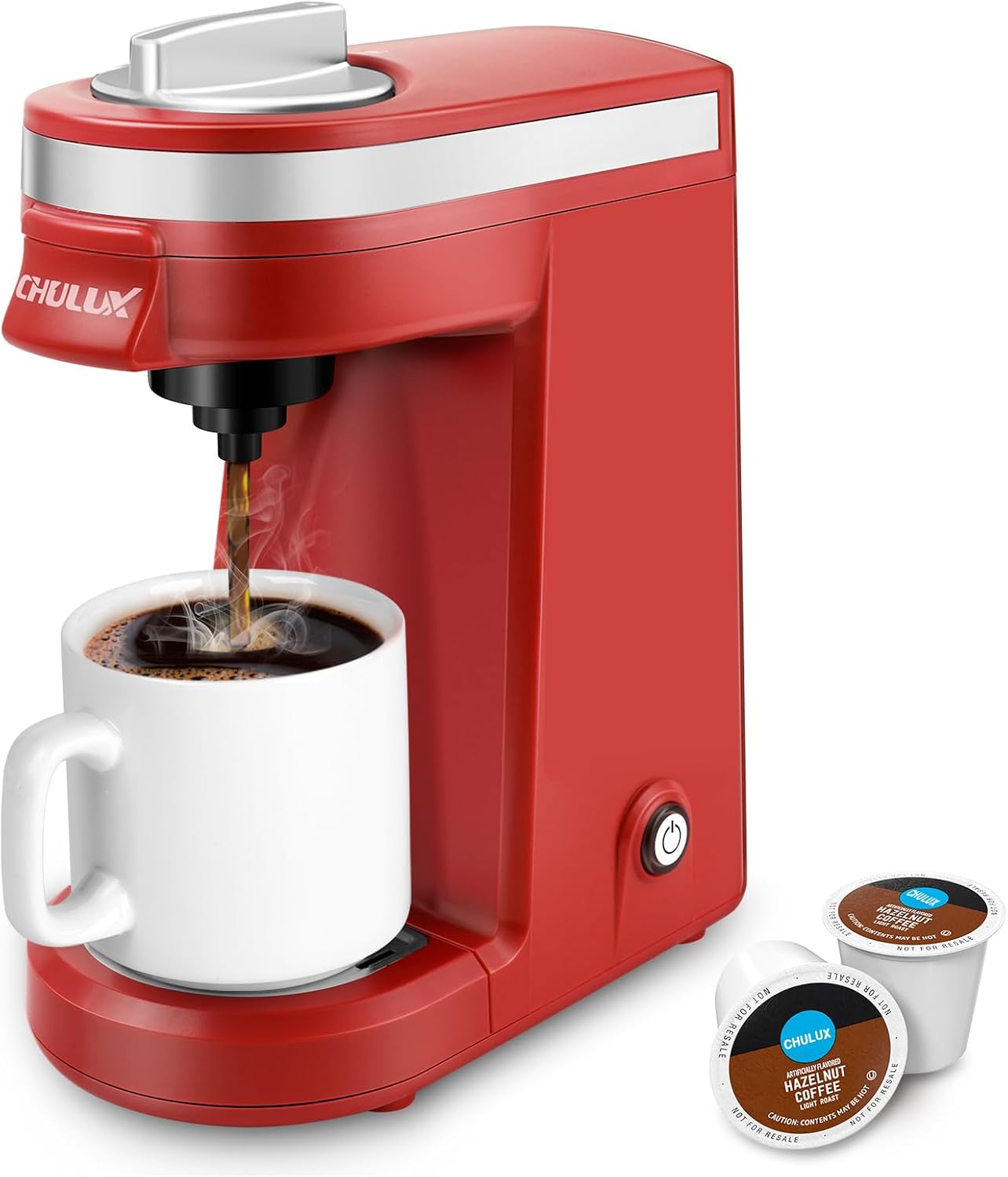 CHULUX Mini Coffee Maker for K Capsule - Perfect Brew Anytime