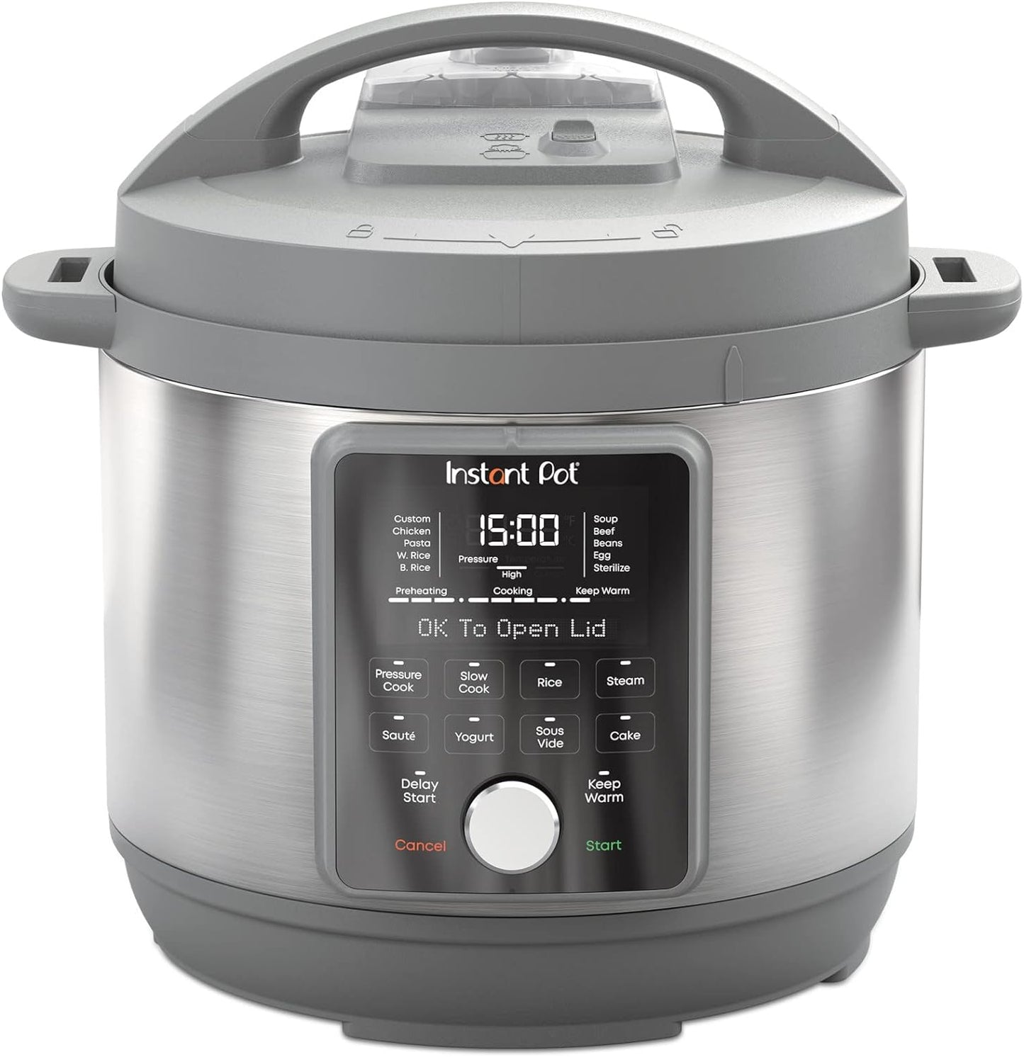 Whisper Quiet 9-in-1 Instant Pot Power!