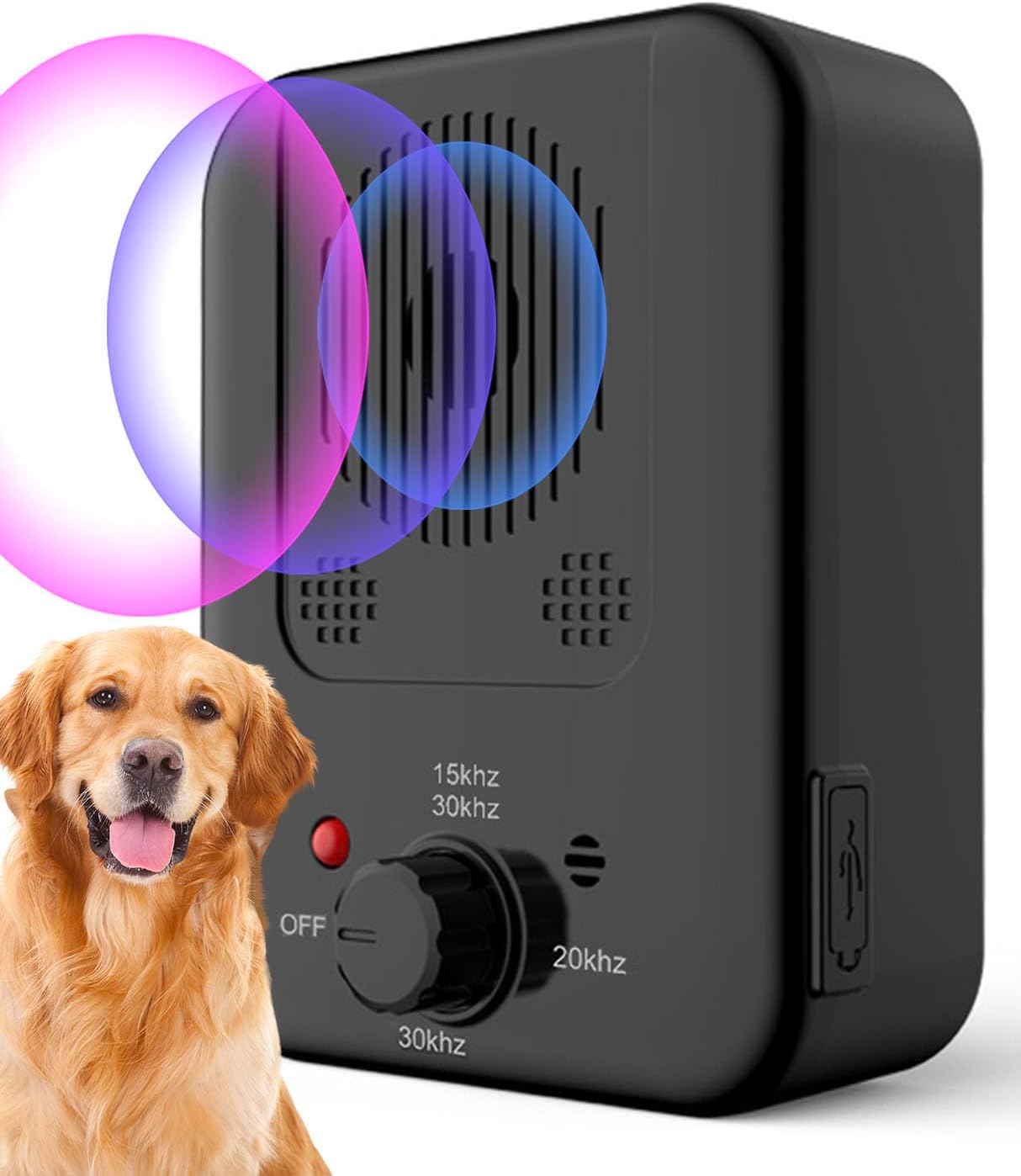 Ultrasonic Dog Barking Control Device for Indoor & Outdoor Use
