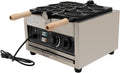 Professional Double-Sided Taiyaki Maker - 1500W, Non-Stick, 180 Flip