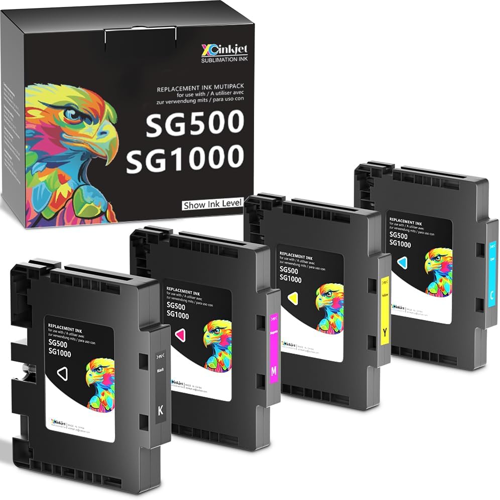 Sawgrass SG500 SG1000 Compatible 3.3.0 Sublimation Ink Cartridge by Xcinkjet