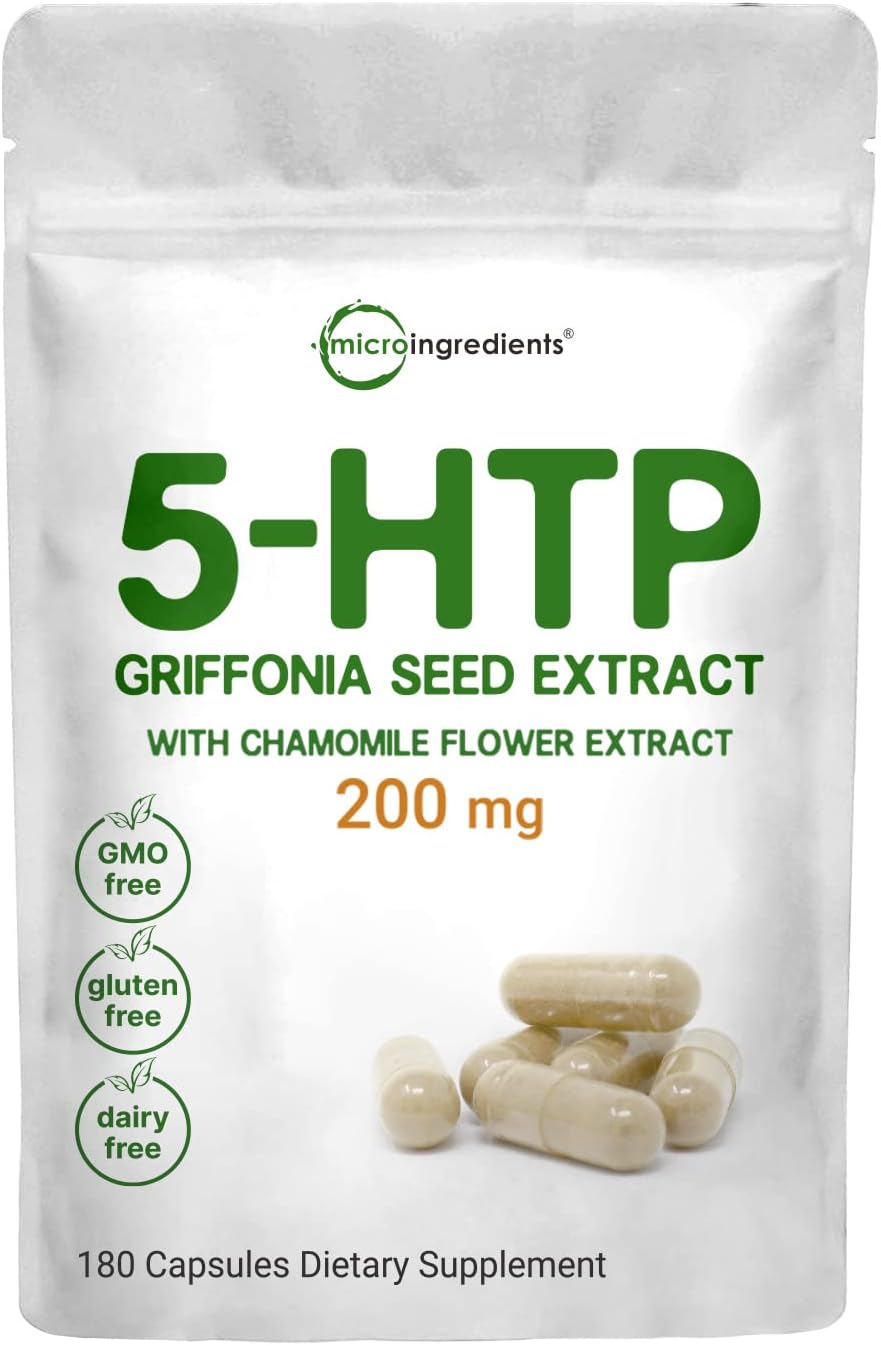 5-HTP & Chamomile: Mood Boost