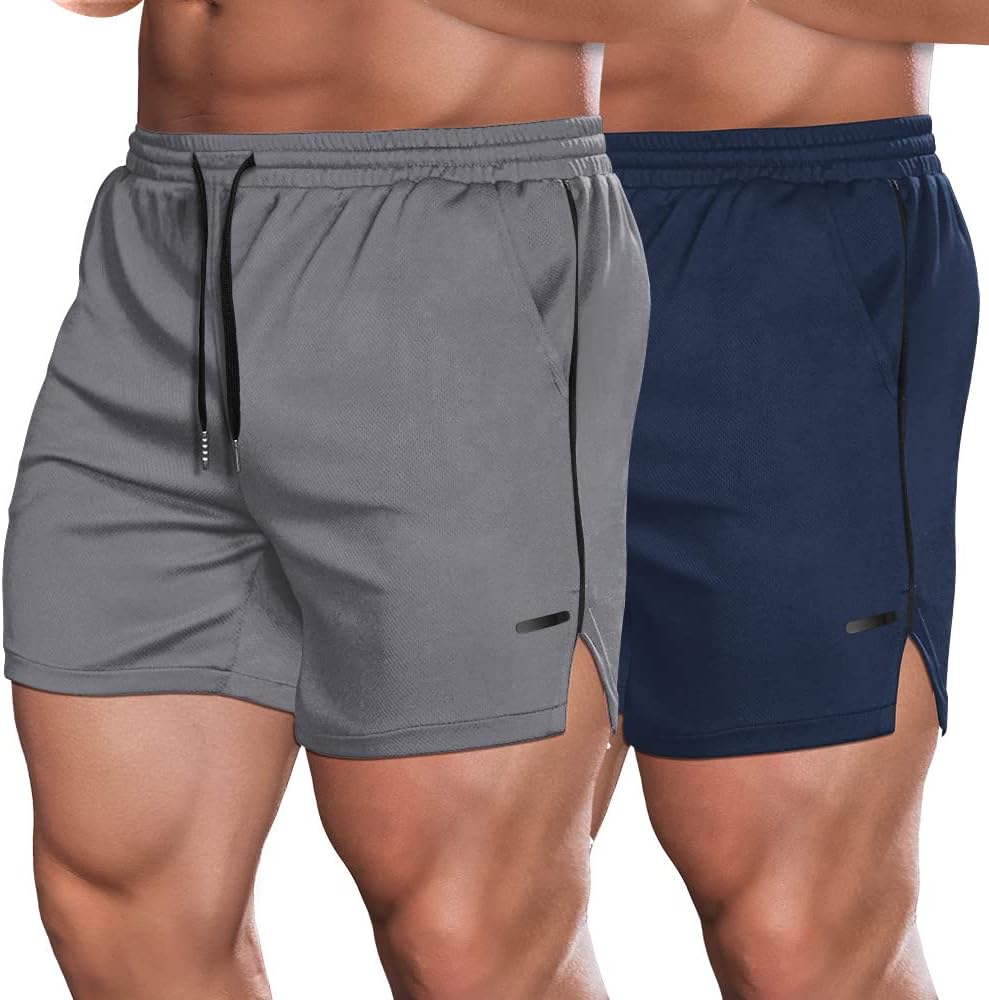 COOFANDY Men's 5 Inch Gym Workout Shorts for Ultimate Comfort