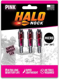 Halo Nock Micro Lighted Nocks for Archery - Accurate Shot Tracking