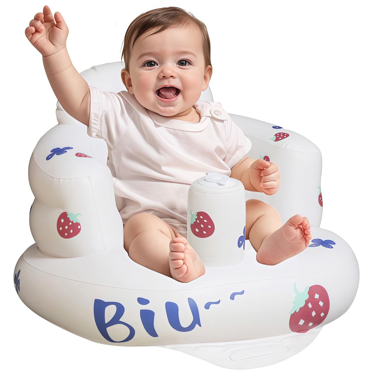 iKeep Inflatable Baby Seat - Portable Learning Chair