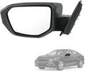 Door Mirror Left Driver Side Replacement For Honda Civic 2016-2021