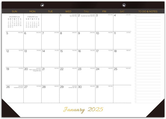 2025 Large Desk Calendar for Efficient Planning