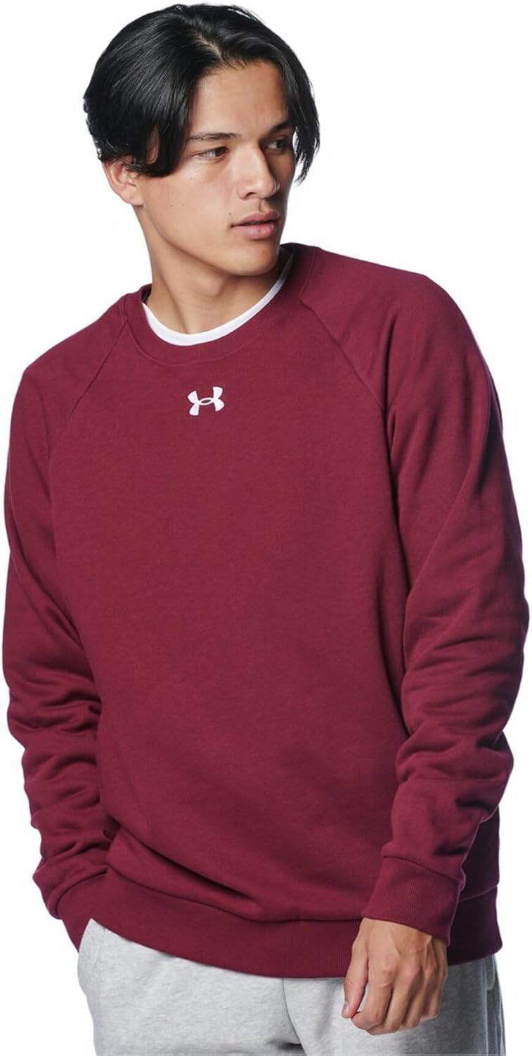 Under Armour Men's Rival Fleece Crew for Ultimate Comfort