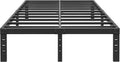 12 Inch California King Bed Frame Platform - Heavy Duty, Noise Free