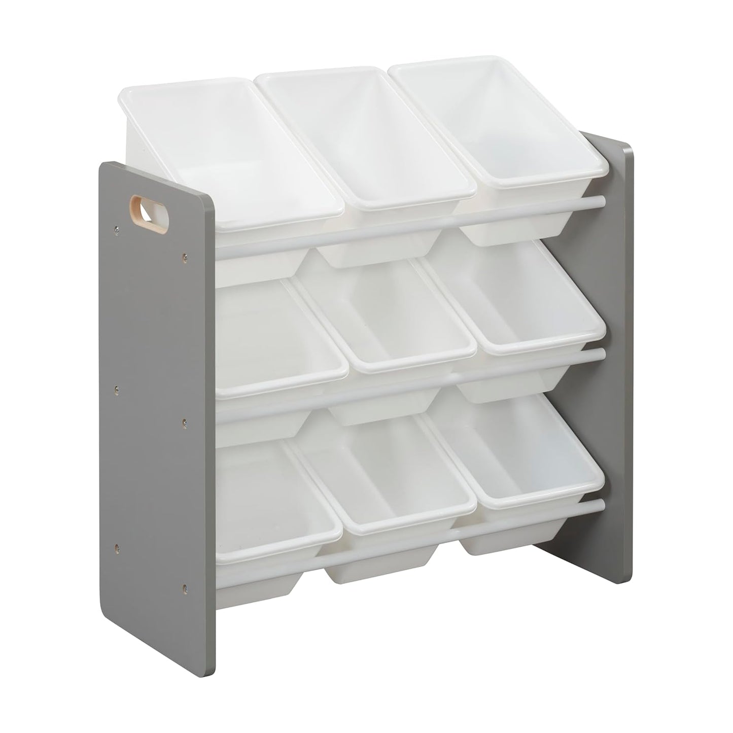 ECR4Kids 3-Tier Organizer with 9 Bins for Toy Storage