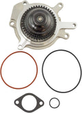TRQ Engine Water Pump for Chevy GMC Truck Van 6.6L Duramax