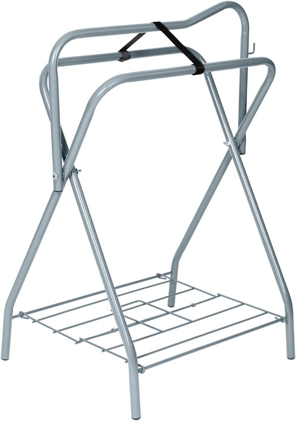 Freestanding Portable Floor Horse Saddle Rack for Secure Storage