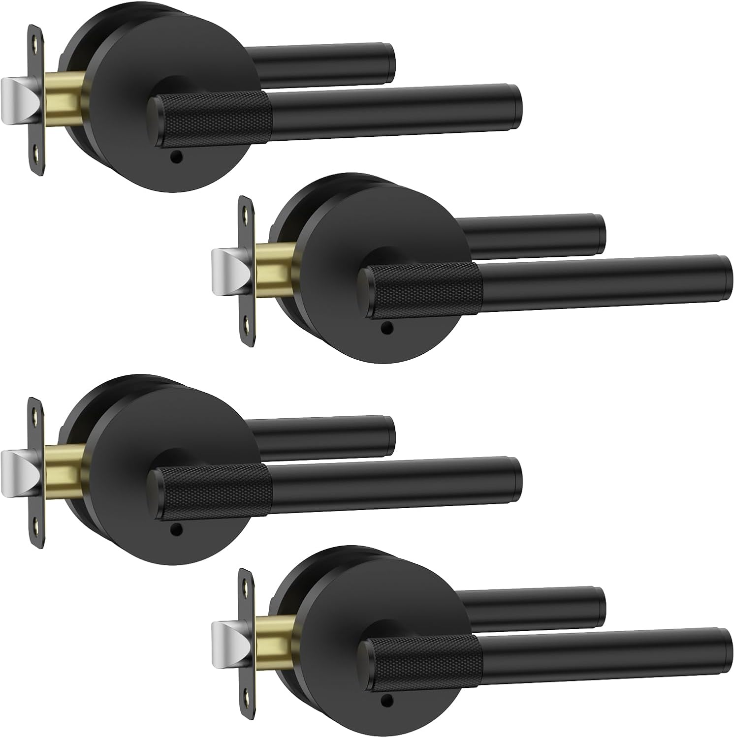 Asidrama Privacy Door Handles with Lock for Bedrooms & Bathrooms