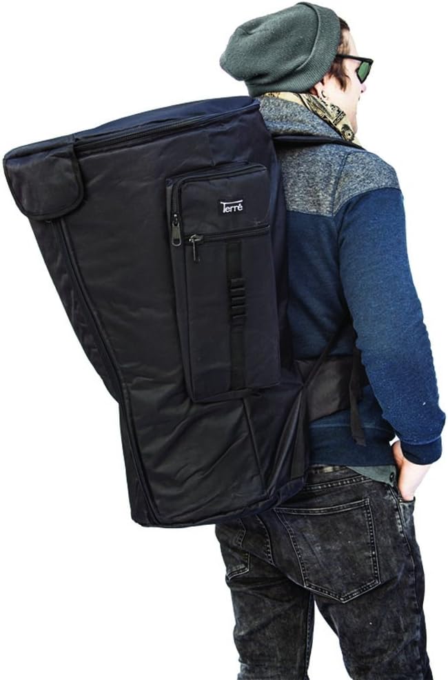 Djembe Bag Deluxe for Fullsize Djembes - Waterproof & Padded