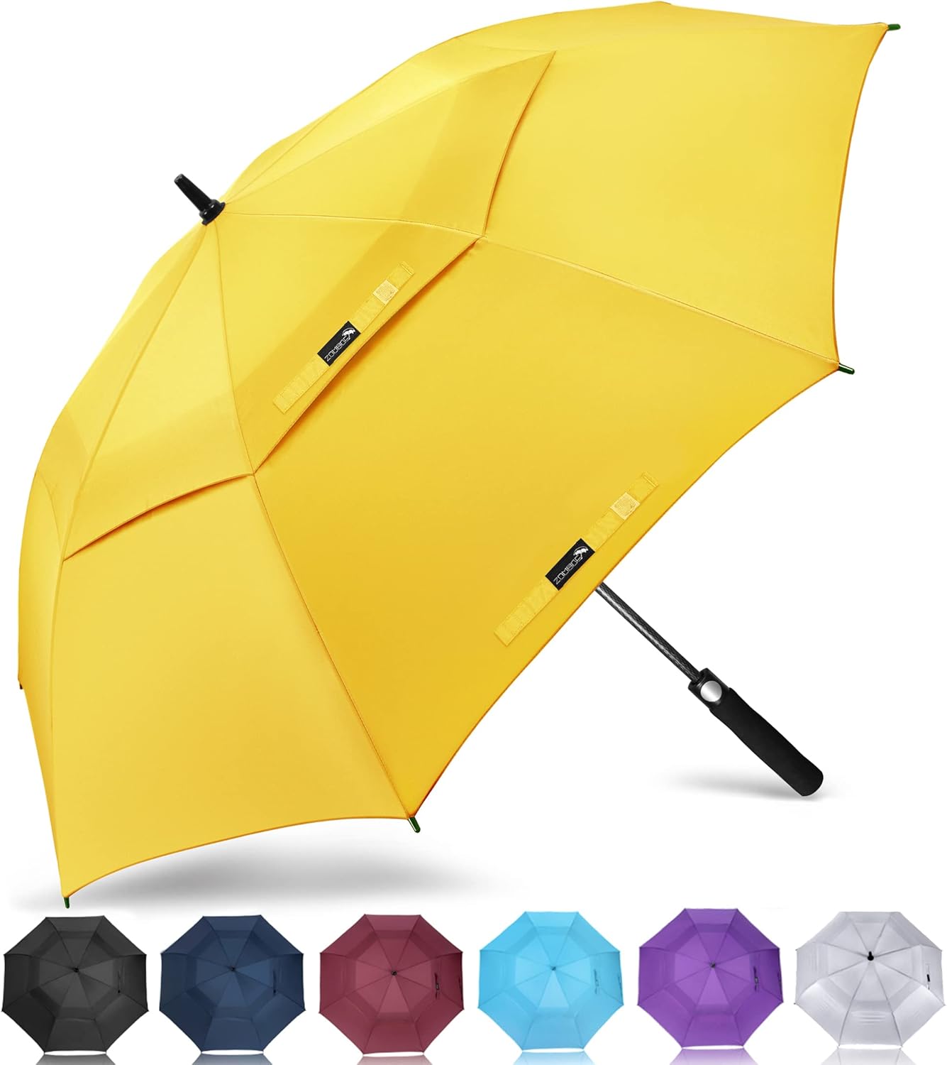 ZOMAKE Automatic Open Extra Large Golf Umbrella for Rain