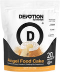 Devotion Nutrition Angel Food Cake Protein Powder - Low Carb, Keto