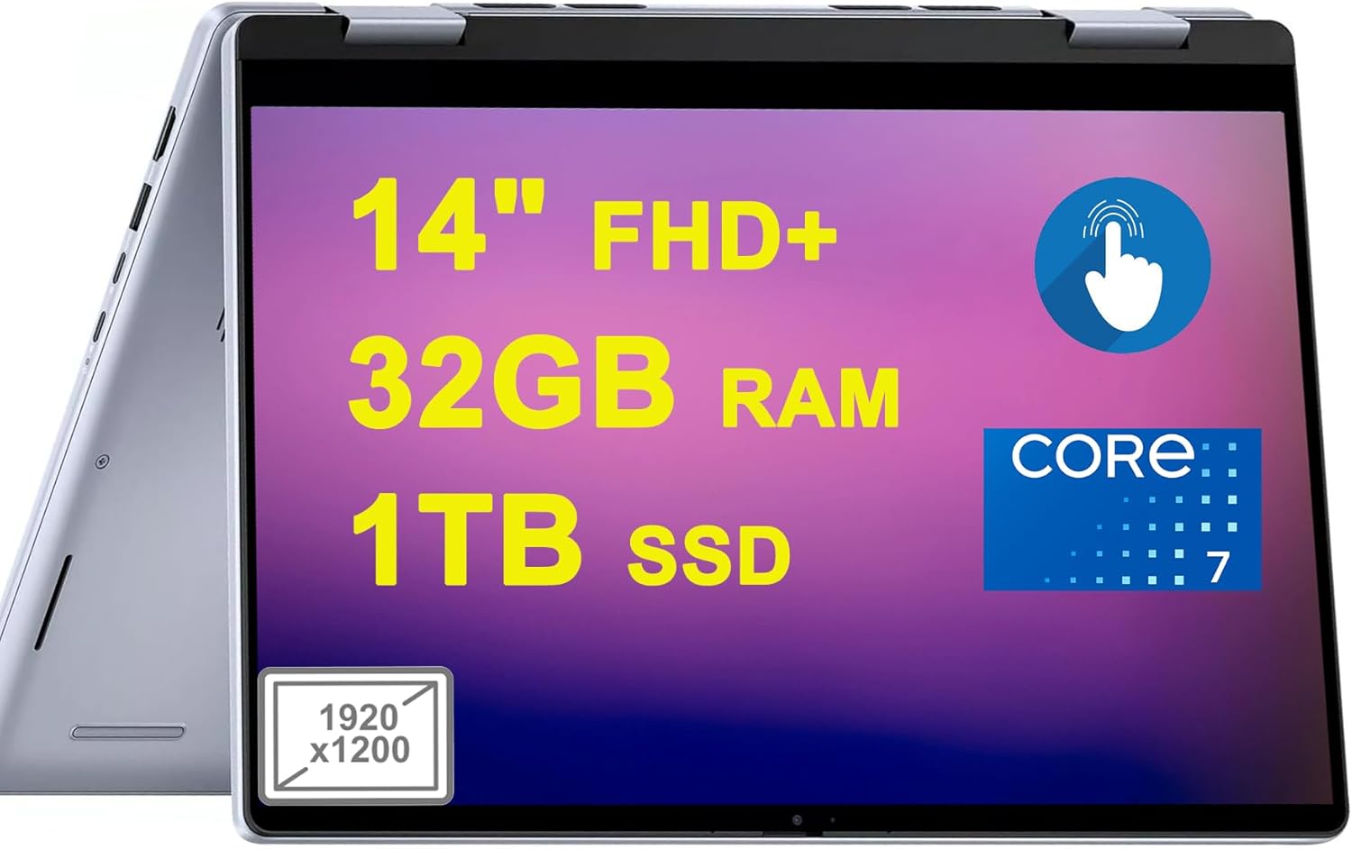 DELL Inspiron 14 7440 2-in-1 Laptop with Touchscreen and SSD