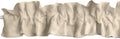 Shiny Satin Sleeve Topper Valance 144in x 9in - Champagne