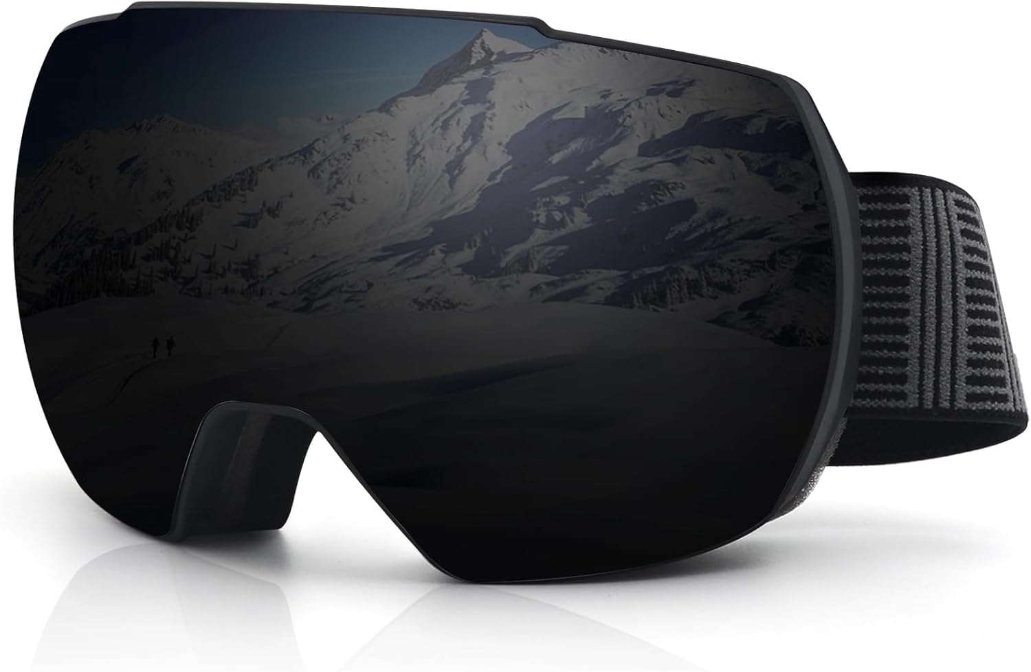 OULAIQI OTG Ski Goggles - Anti-Fog UV400 Protection