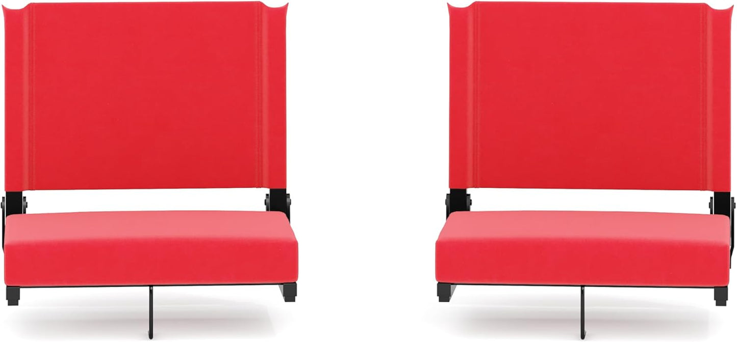Portable Stadium Seats for Bleachers, Comfortable Folding Chairs