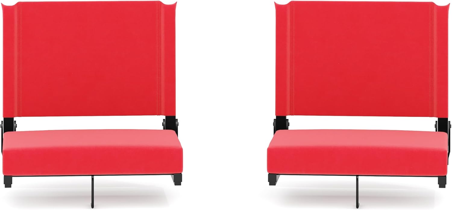 Portable Stadium Seats for Bleachers, Comfortable Folding Chairs