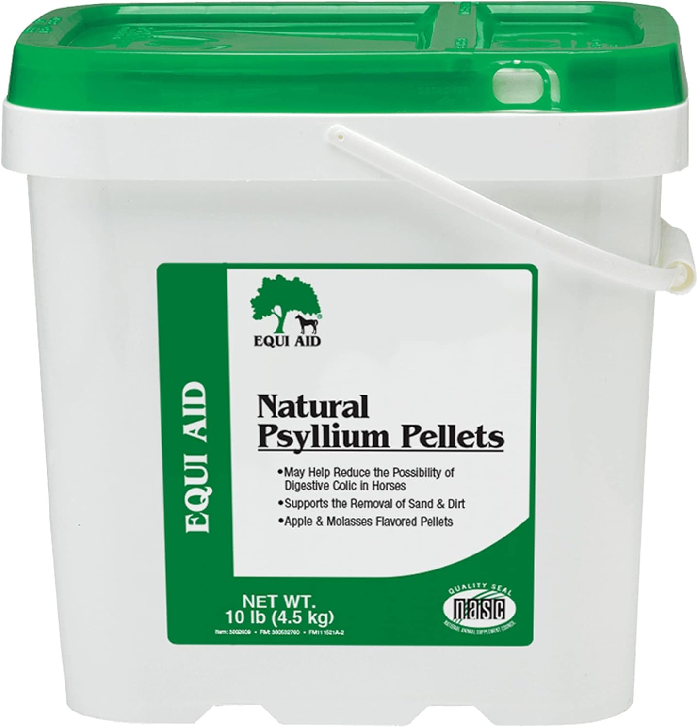 Farnam Equi Aid Natural Horse Psyllium Pellets for Digestive Health