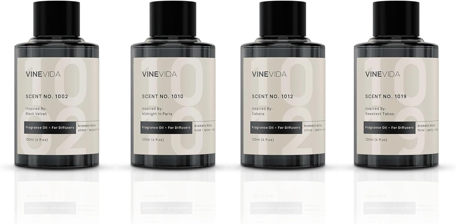 VINEVIDA Hotel Fragrance Collection for Cold Air Diffusers