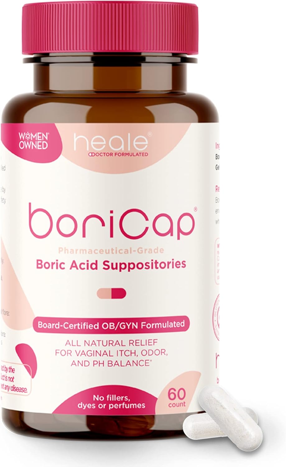 Boric Acid Suppositories for Women - Natural Vaginal Health