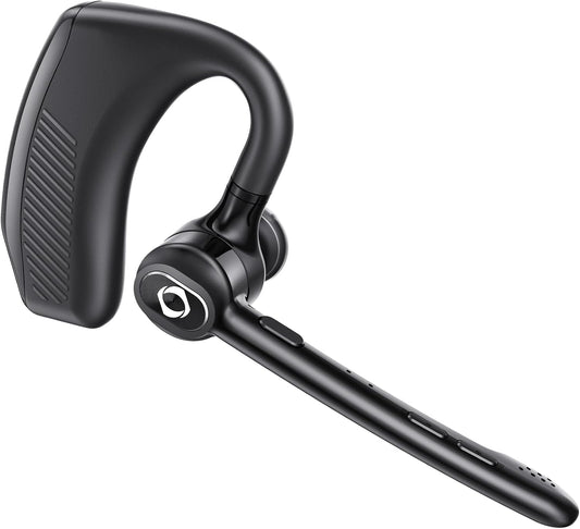ZUKUMU Wireless Earpiece: Dual Microphone Noise Cancelling