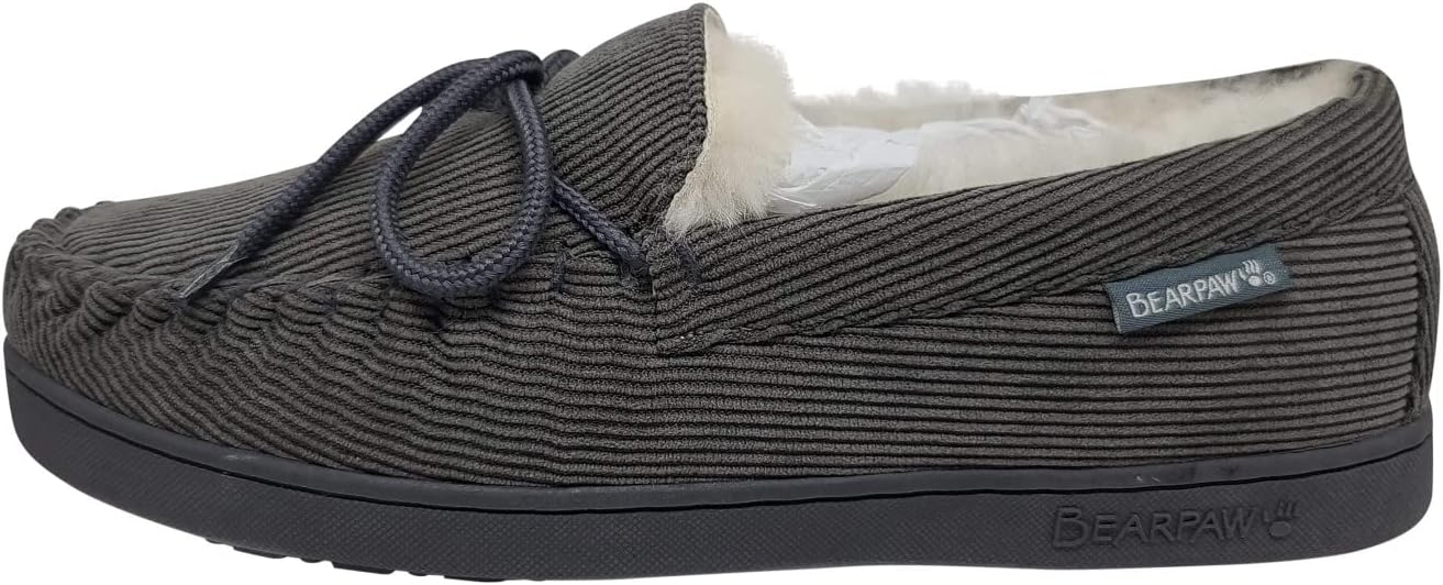 BEARPAW Men's Moc II Slipper - Comfortable & Lightweight Design