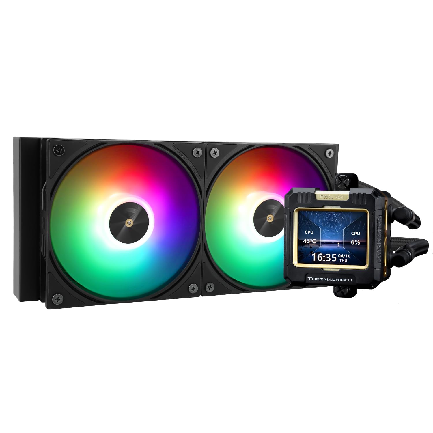 Thermalright FW 240 Black ARGB 240mm AIO CPU Liquid Cooler Review